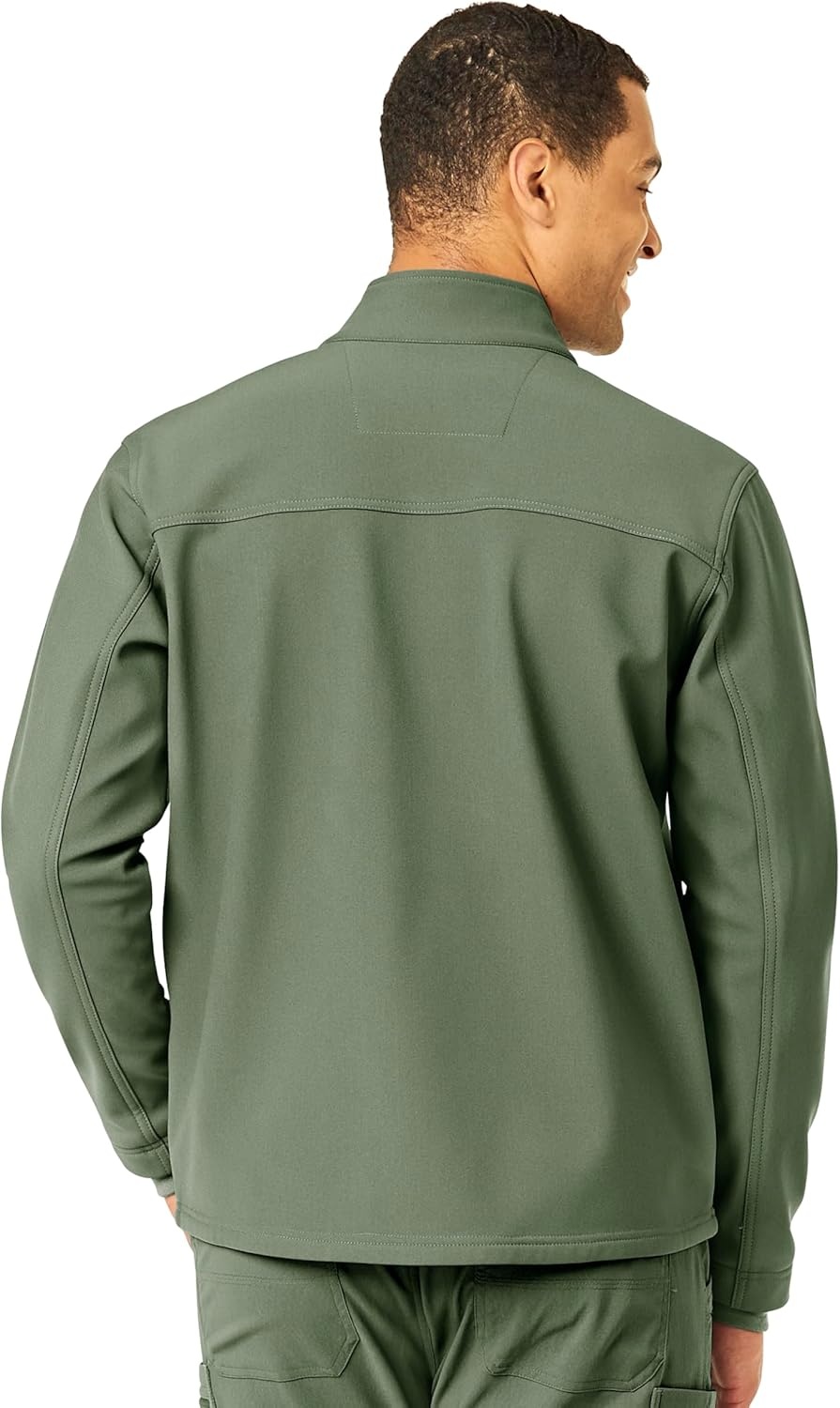 image:imageCarhartt Scrubs C80023 Mens Rugged Flex Modern Fit Bonded Fleece JackOlive