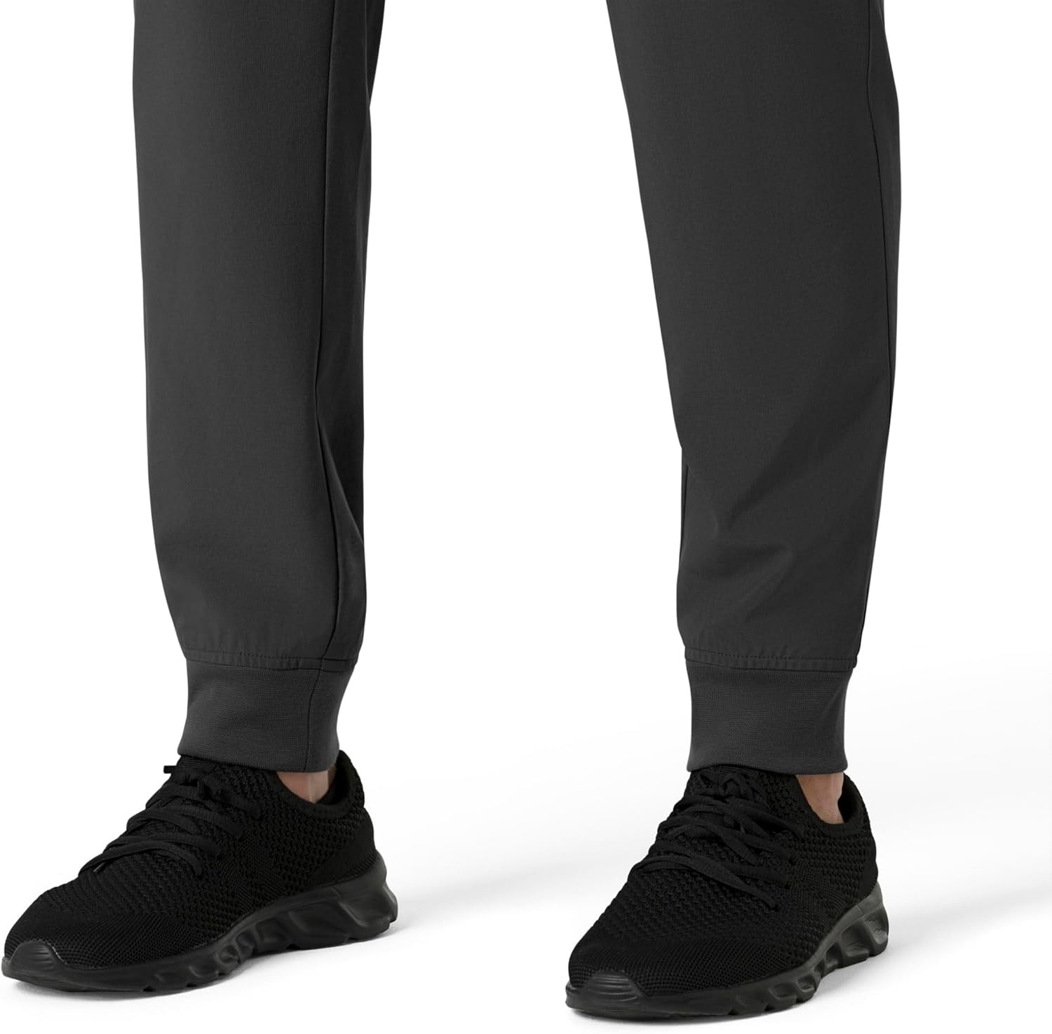 image:imageCarhartt Scrubs for Men Force CrossFlex Joggers Pants with Drawstring and 7 PocketsBlack