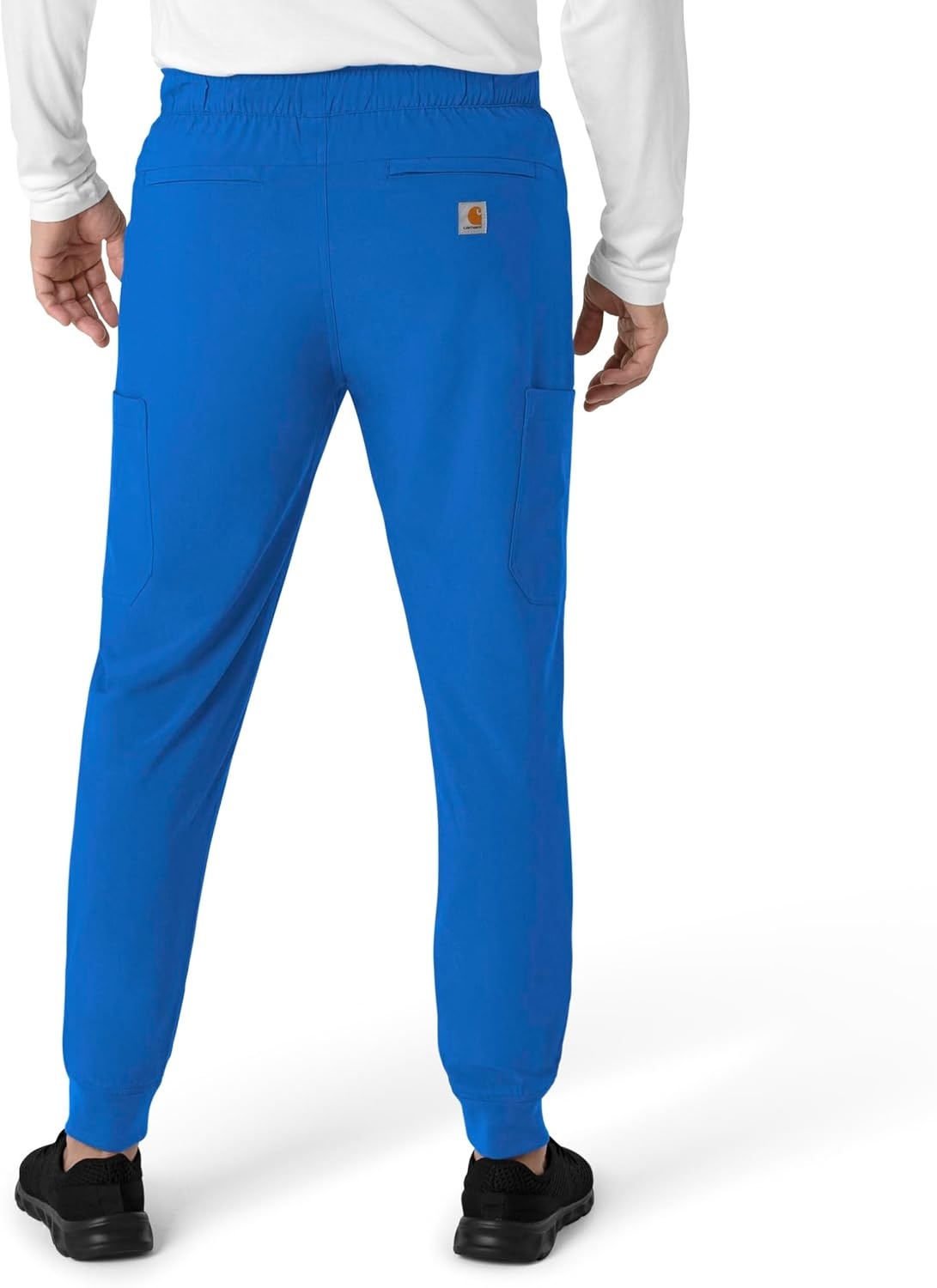 image:imageCarhartt Scrubs for Men Force CrossFlex Joggers Pants with Drawstring and 7 PocketsRoyal