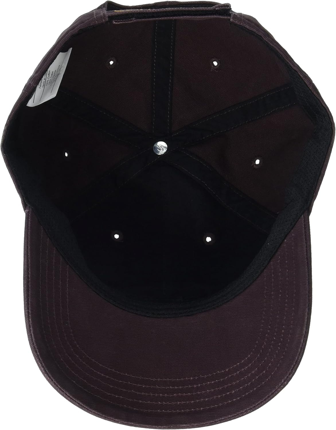 image:imageCarhartt mens Canvas Cap CloseoutBlackberry