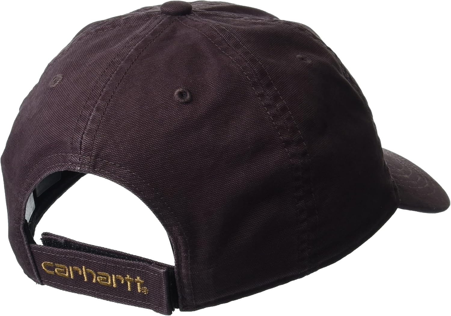 image:imageCarhartt mens Canvas Cap CloseoutBlackberry