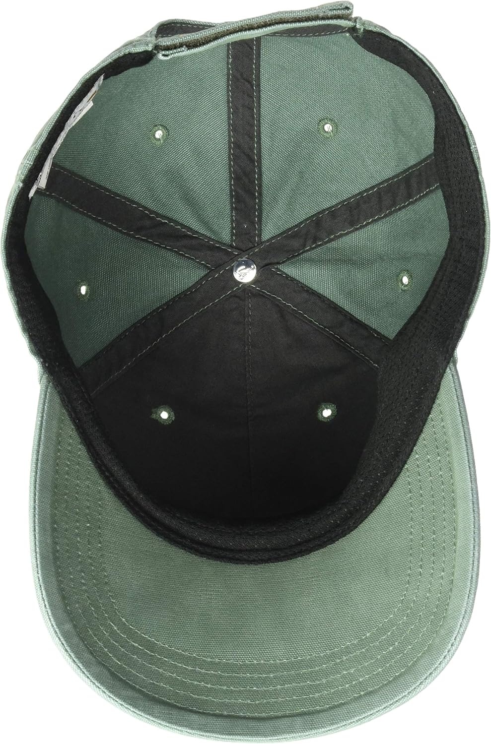image:imageCarhartt mens Canvas Cap CloseoutDuck Green