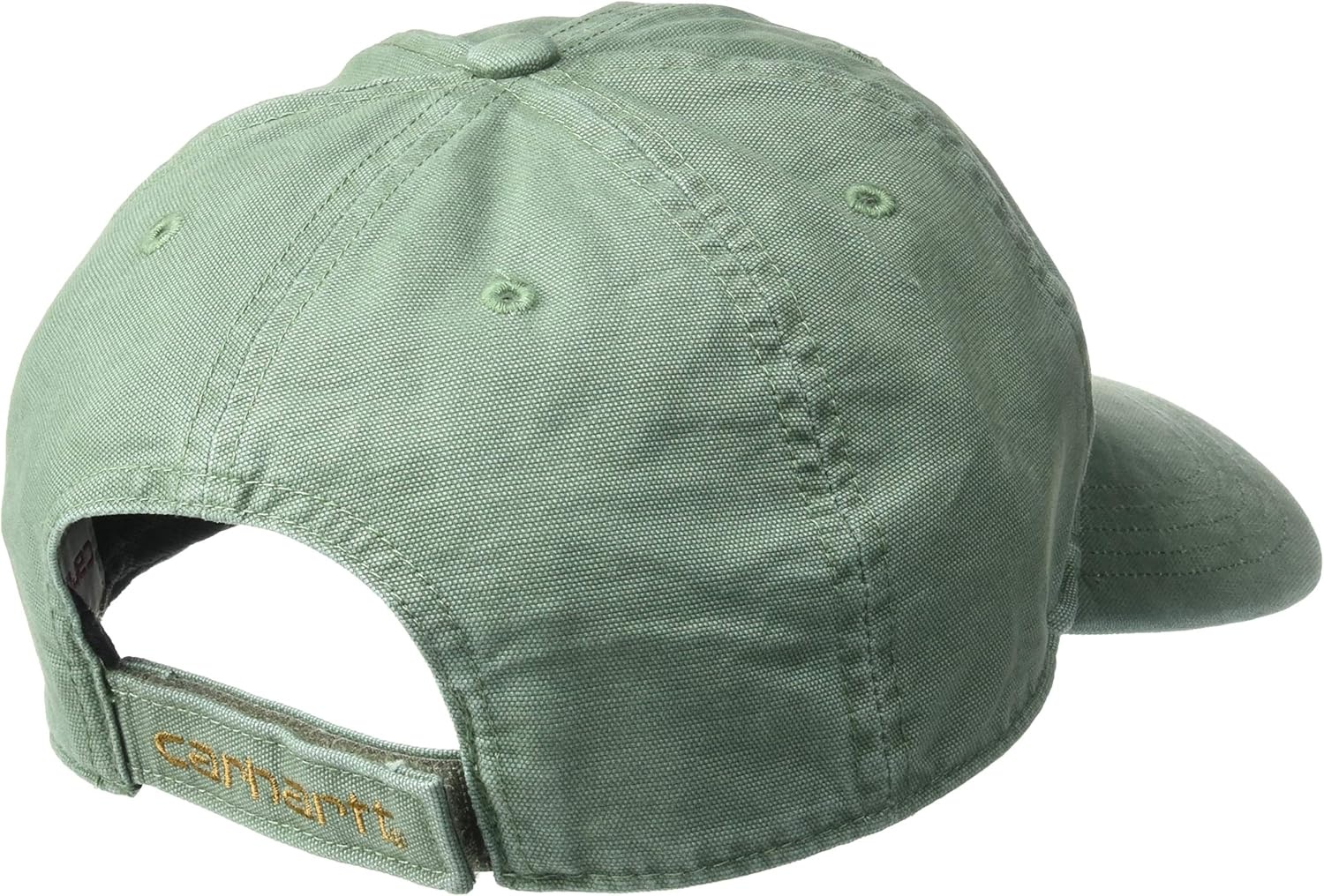 image:imageCarhartt mens Canvas Cap CloseoutDuck Green