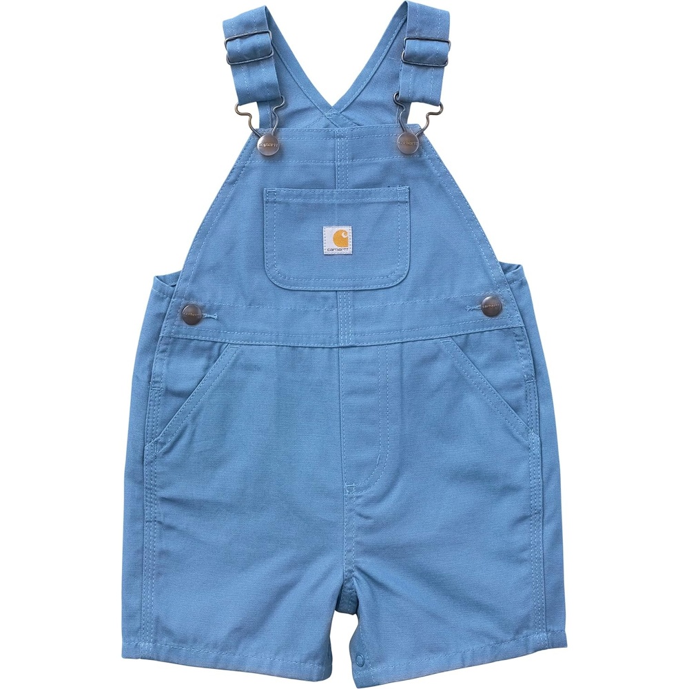 image:imageCarhartt Baby Boys Loose Fit Canvas ShortallBlue Horizon