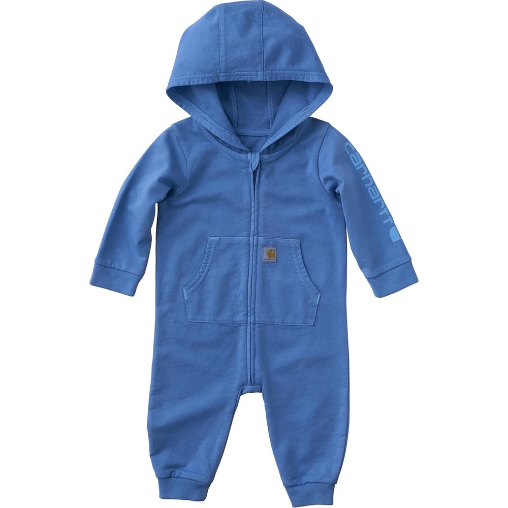 image:imageCarhartt Baby Long Sleeve ReEngineered Garment Dye Hooded CoverallAzure Blue