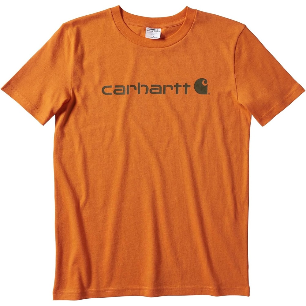 image:imageCarhartt Boys Short Sleeve Logo TShirtOrange