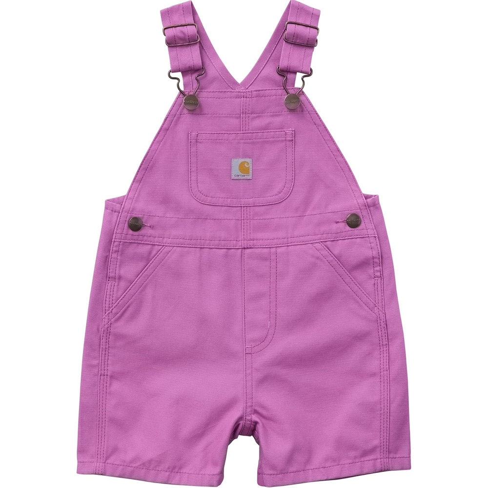image:imageCarhartt Girls Loose Fit Canvas Logo ShortallBodacious Hot Pink