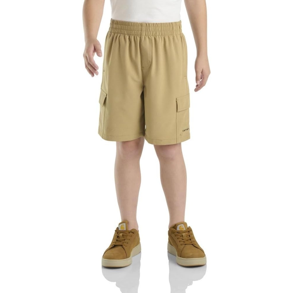 image:imageCarhartt Kids CH8332 Rugged Flex Ripstop Work Short BoysDark Khaki