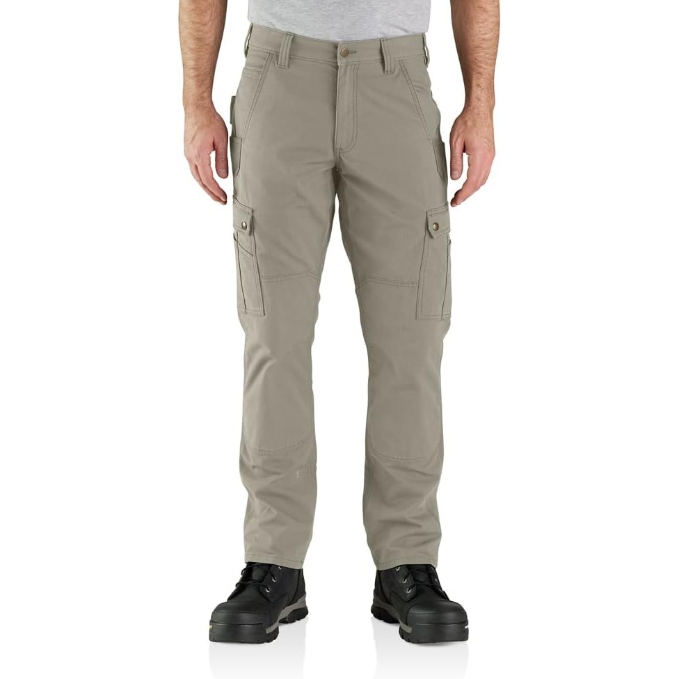 image:imageCarhartt Mens 105461 Rugged Flex Relaxed Fit Ripstop Cargo Work PantGreige