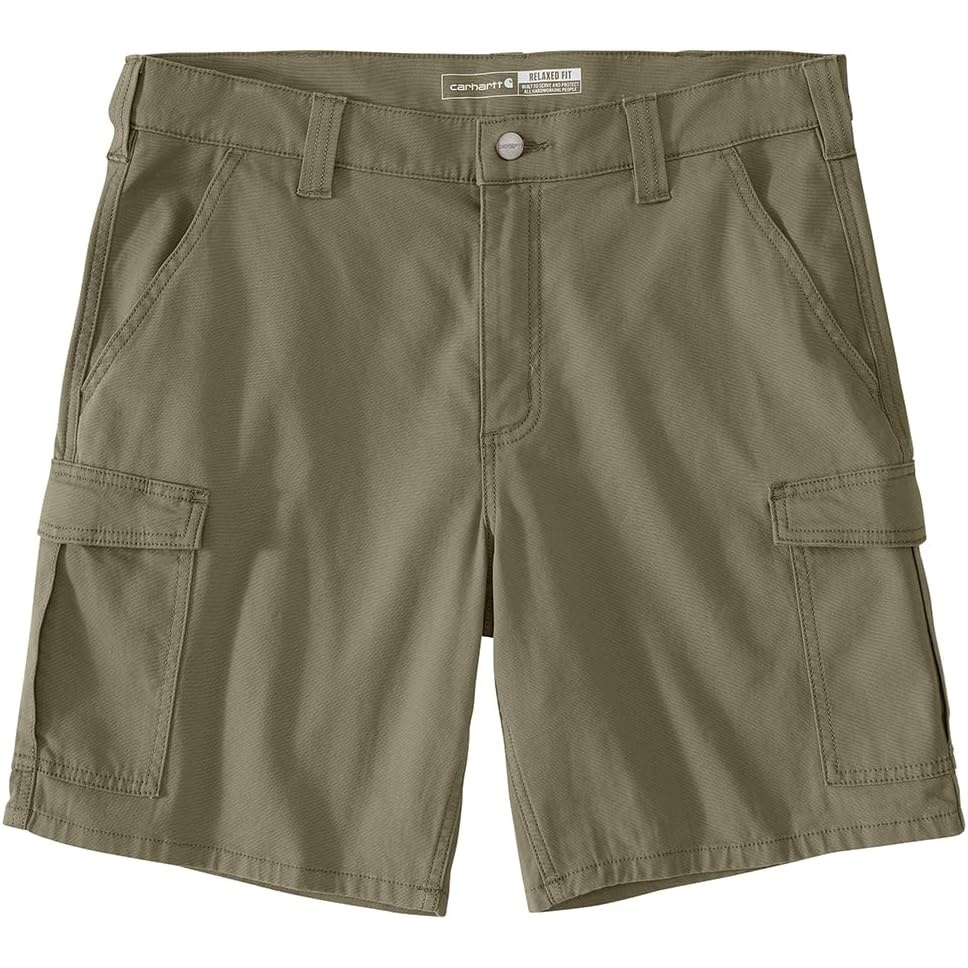 image:imageCarhartt Mens 106984 Rugged Flex Relaxed Fit 9 Canvas CargoBurnt Olive