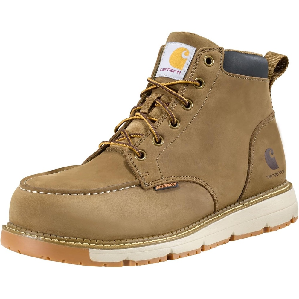 image:imageCarhartt Mens 5 Trademill Nano Toe Waterproof SRO BootCoyote