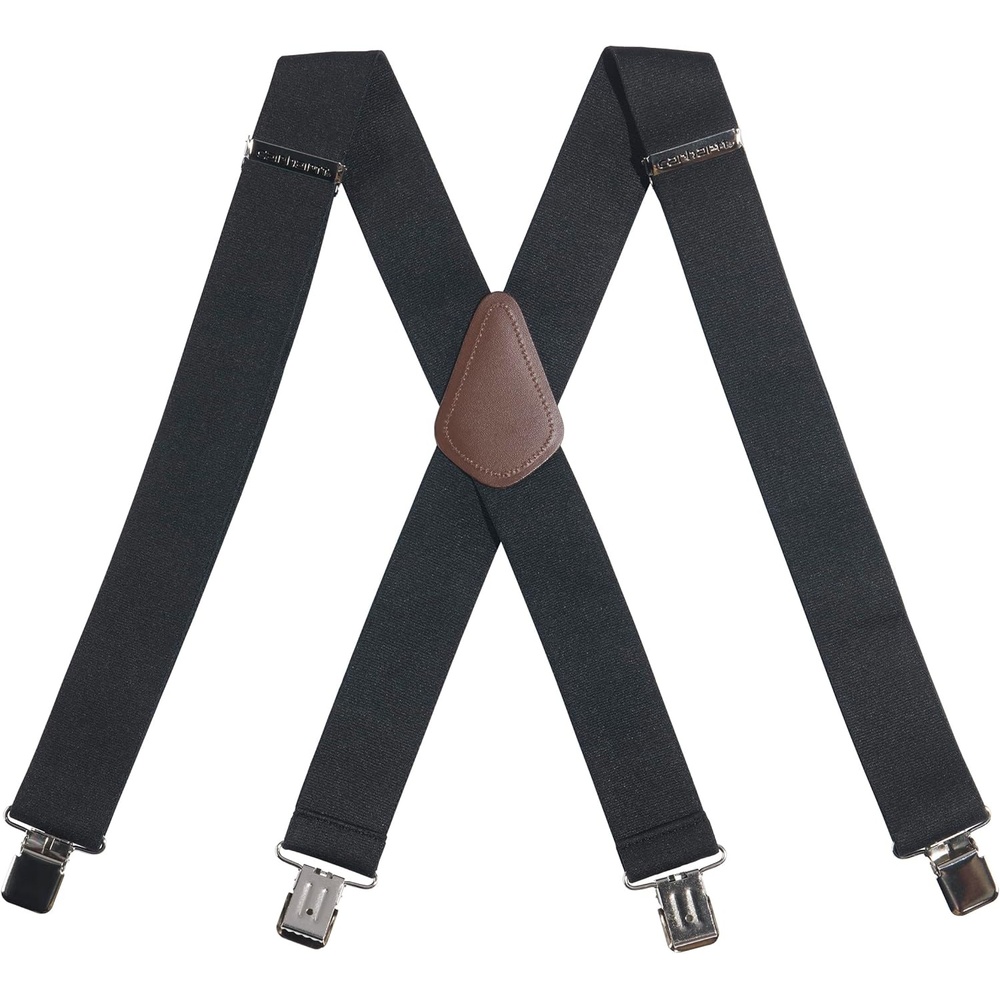 image:imageCarhartt Mens A0005520 Rugged Flex Elastic TwoTone SuspendersElastic Black