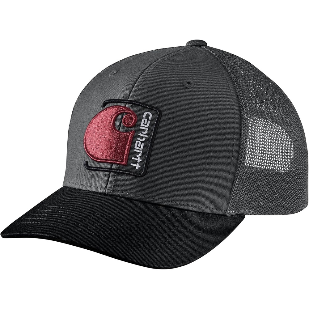 image:imageCarhartt Mens Canvas MeshBack C Patch CapShadow