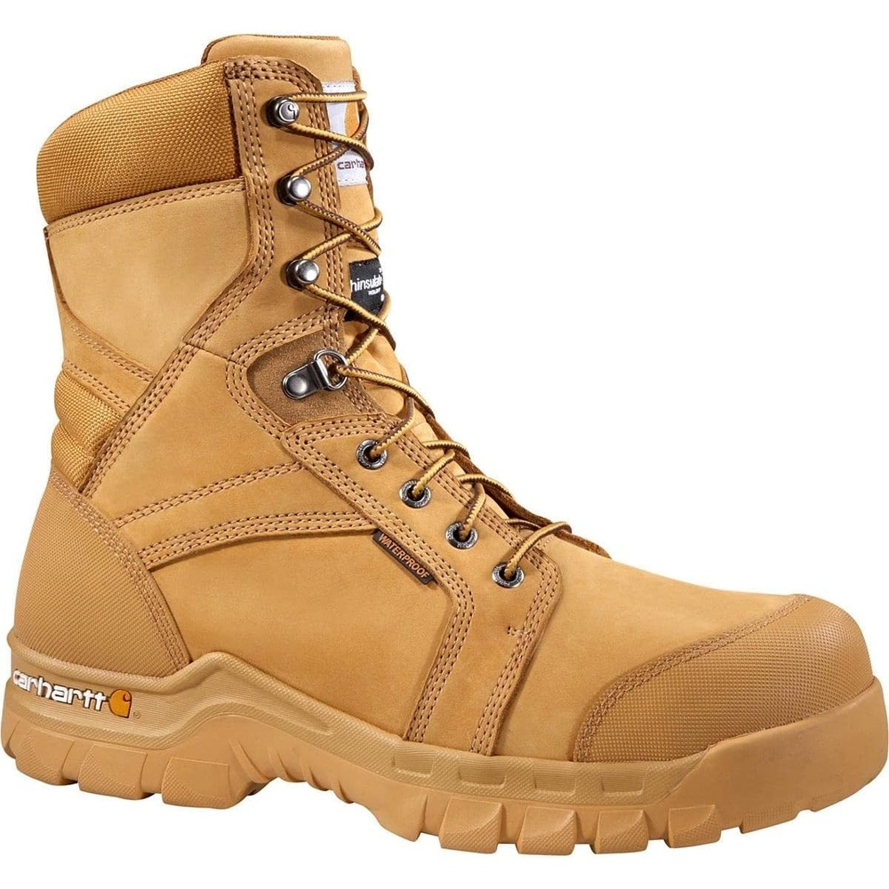 image:imageCarhartt Mens Cmf8058 Rugflx 8 Wht Soft Work BootWheat