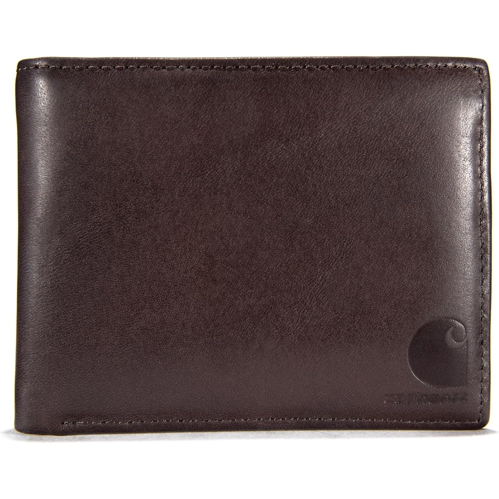 image:imageCarhartt Mens Durable Leather Wallets Available in Multiple StylesBifold