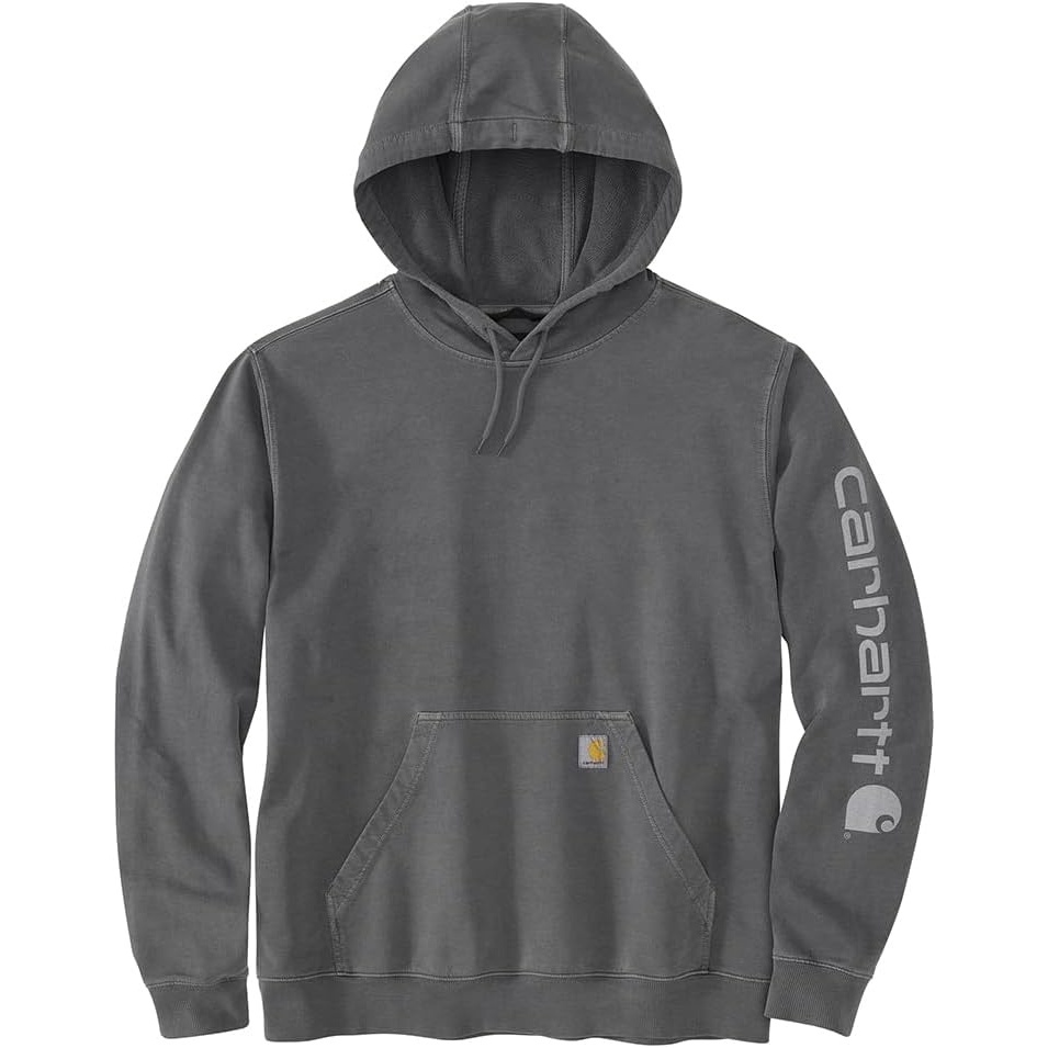 image:imageCarhartt Mens Durham Garment Dyed Logo SweatshirtShadow