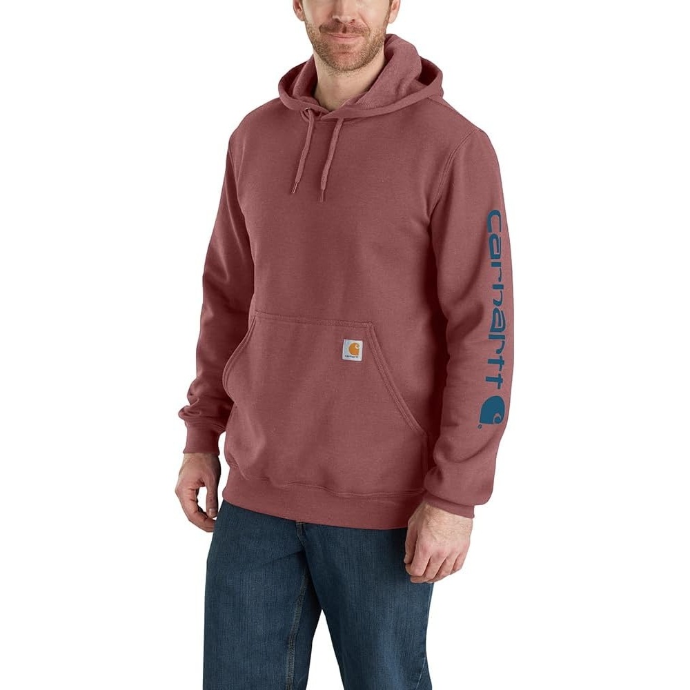 image:imageCarhartt Mens Iconic K288 Logo Sweatshirt CloseoutApple Butter Heather