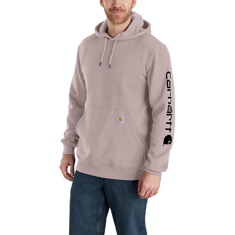 image:imageCarhartt Mens Iconic K288 Logo Sweatshirt CloseoutMink