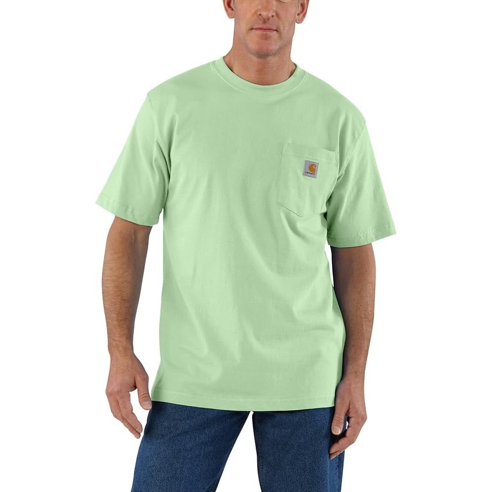 image:imageCarhartt Mens Iconic K87 Pocket TShirt CloseoutAventurine