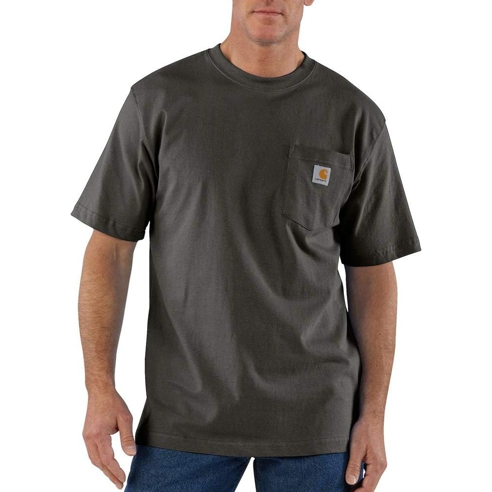 image:imageCarhartt Mens Iconic K87 Pocket TShirt CloseoutPeat