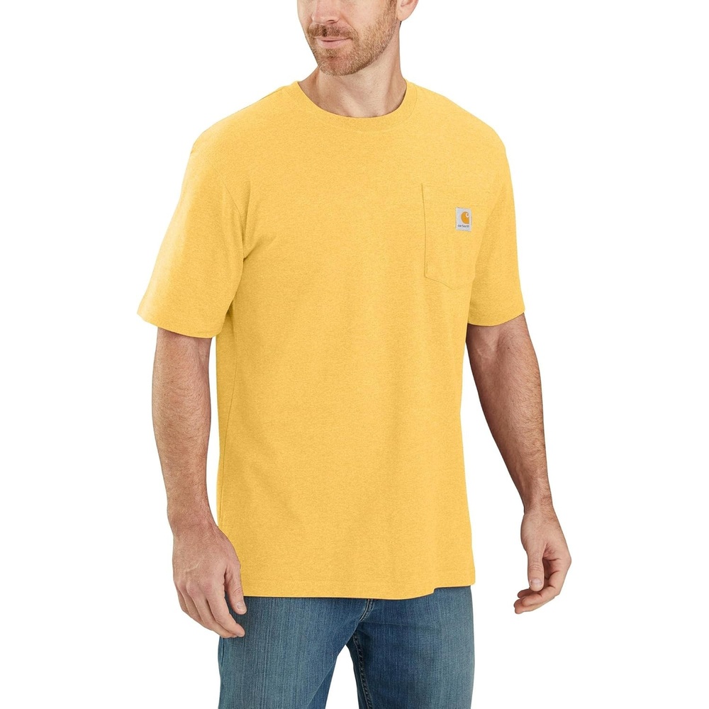 image:imageCarhartt Mens Iconic K87 Pocket TShirt CloseoutSundance Heather