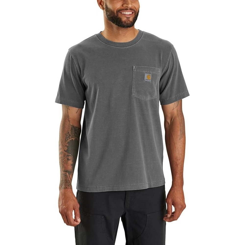 image:imageCarhartt Mens Irvine Relaxed Garment Dyed TShirtShadow