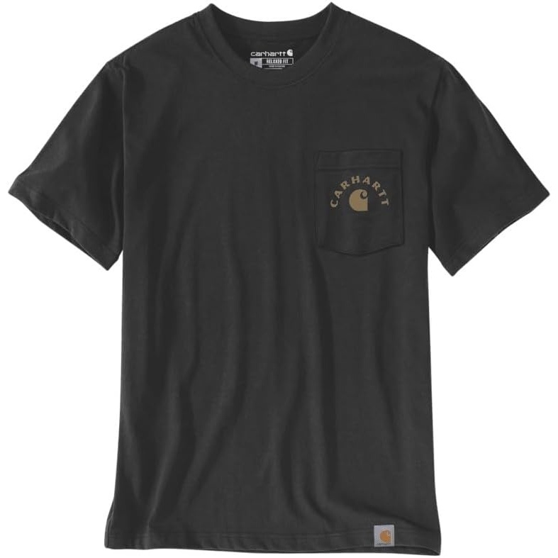 image:imageCarhartt Mens Irvine Relaxed Work TShirtBlack