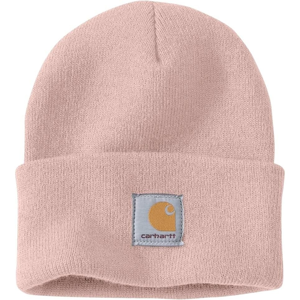 image:imageCarhartt Mens Knit Cuffed Beanie CloseoutAsh Rose