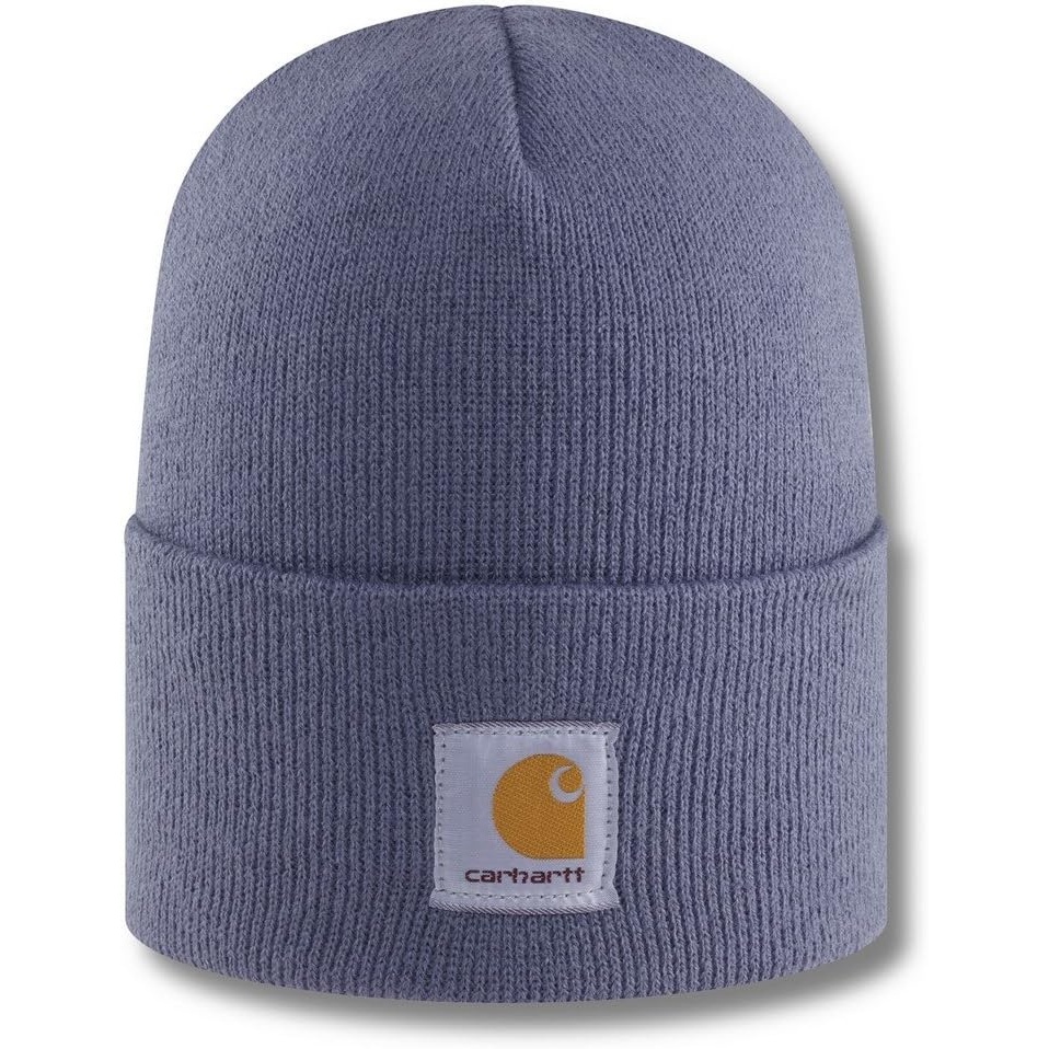 image:imageCarhartt Mens Knit Cuffed Beanie CloseoutBlue Dusk