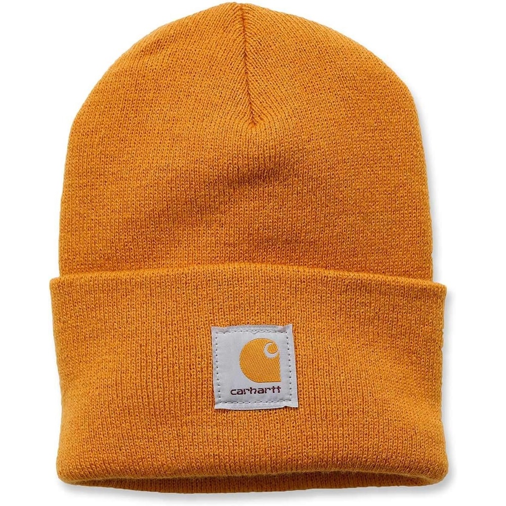 image:imageCarhartt Mens Knit Cuffed Beanie CloseoutCarhartt Gold