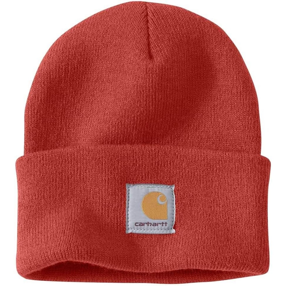 image:imageCarhartt Mens Knit Cuffed Beanie CloseoutChili