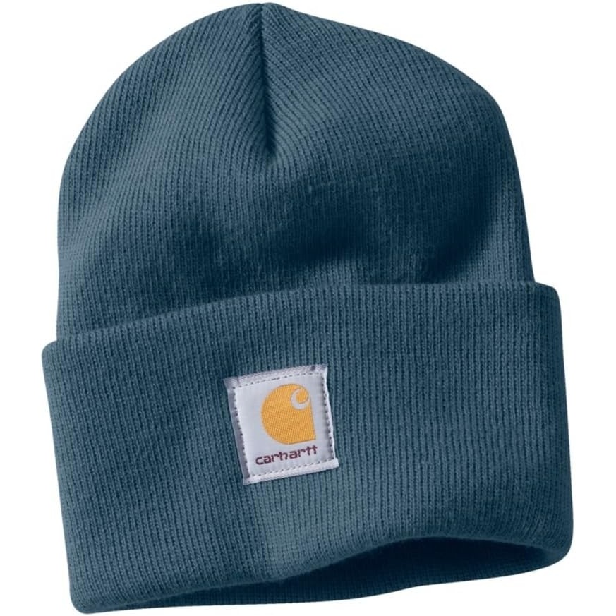 image:imageCarhartt Mens Knit Cuffed Beanie CloseoutDark Indigo