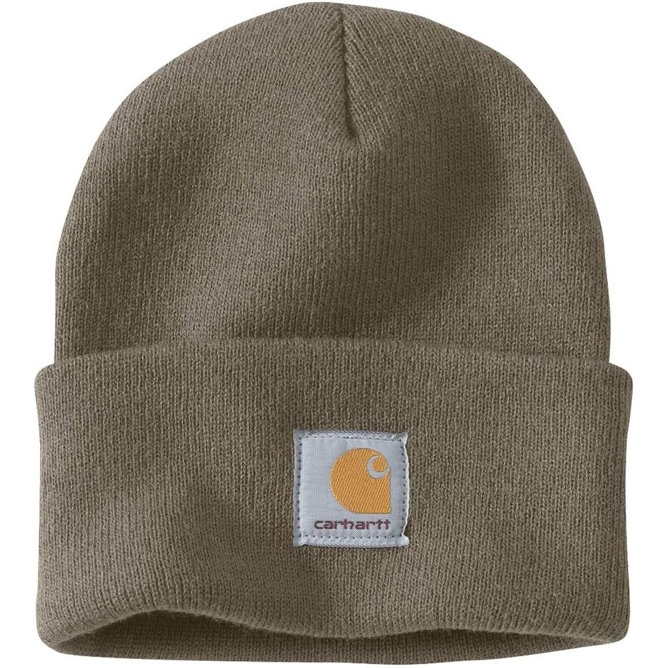 image:imageCarhartt Mens Knit Cuffed Beanie CloseoutDriftwood