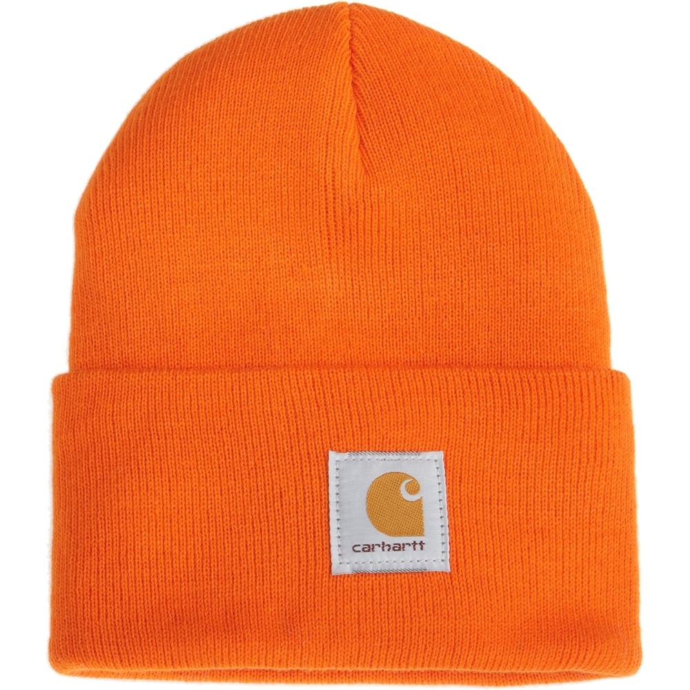 image:imageCarhartt Mens Knit Cuffed Beanie CloseoutOrange