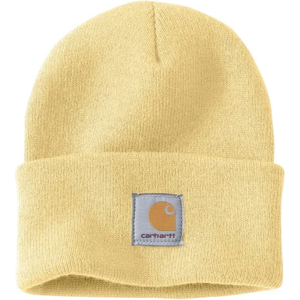 image:imageCarhartt Mens Knit Cuffed Beanie CloseoutPale Sun