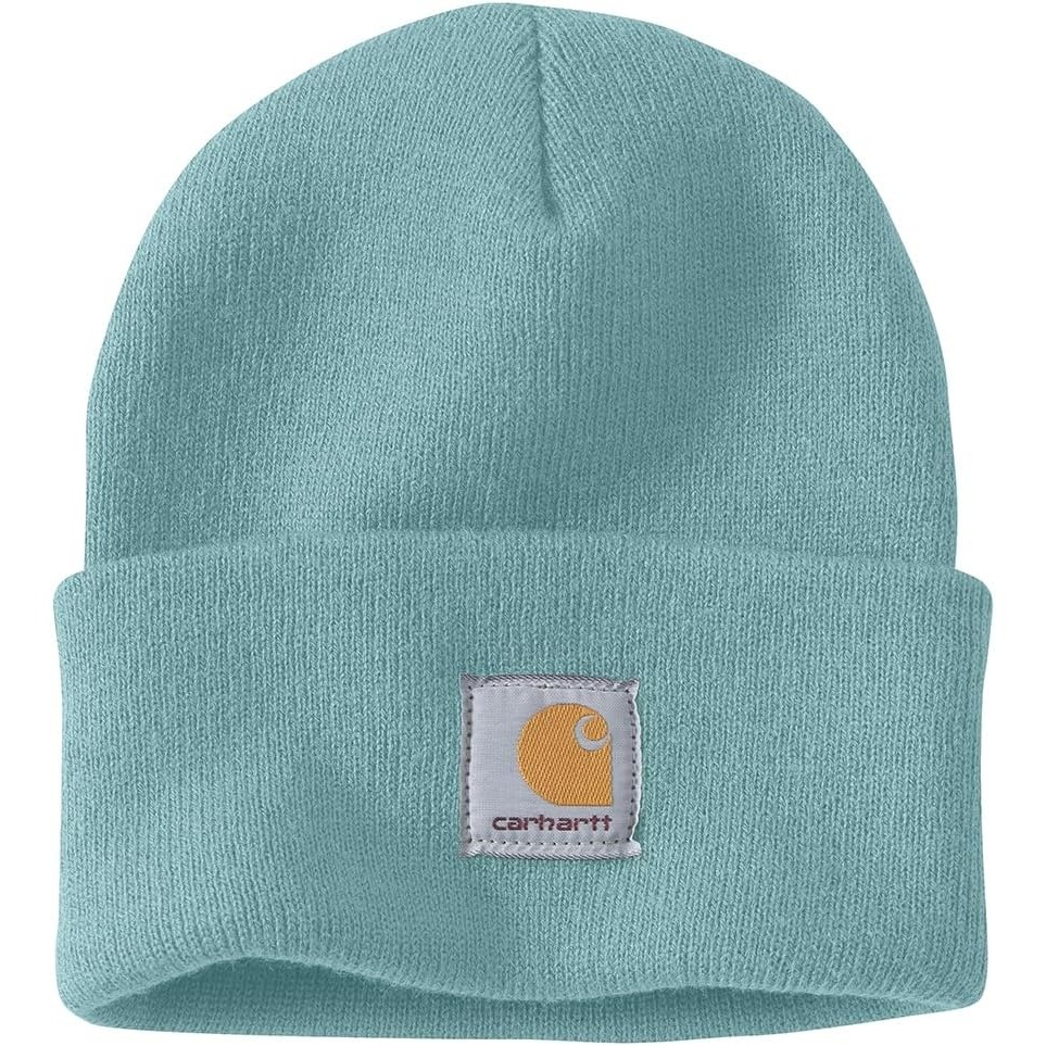 image:imageCarhartt Mens Knit Cuffed Beanie CloseoutPastel Turquoise