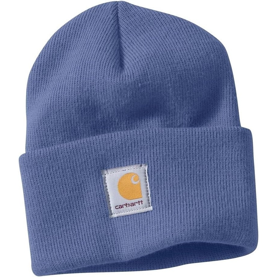 image:imageCarhartt Mens Knit Cuffed Beanie CloseoutPatriot Blue