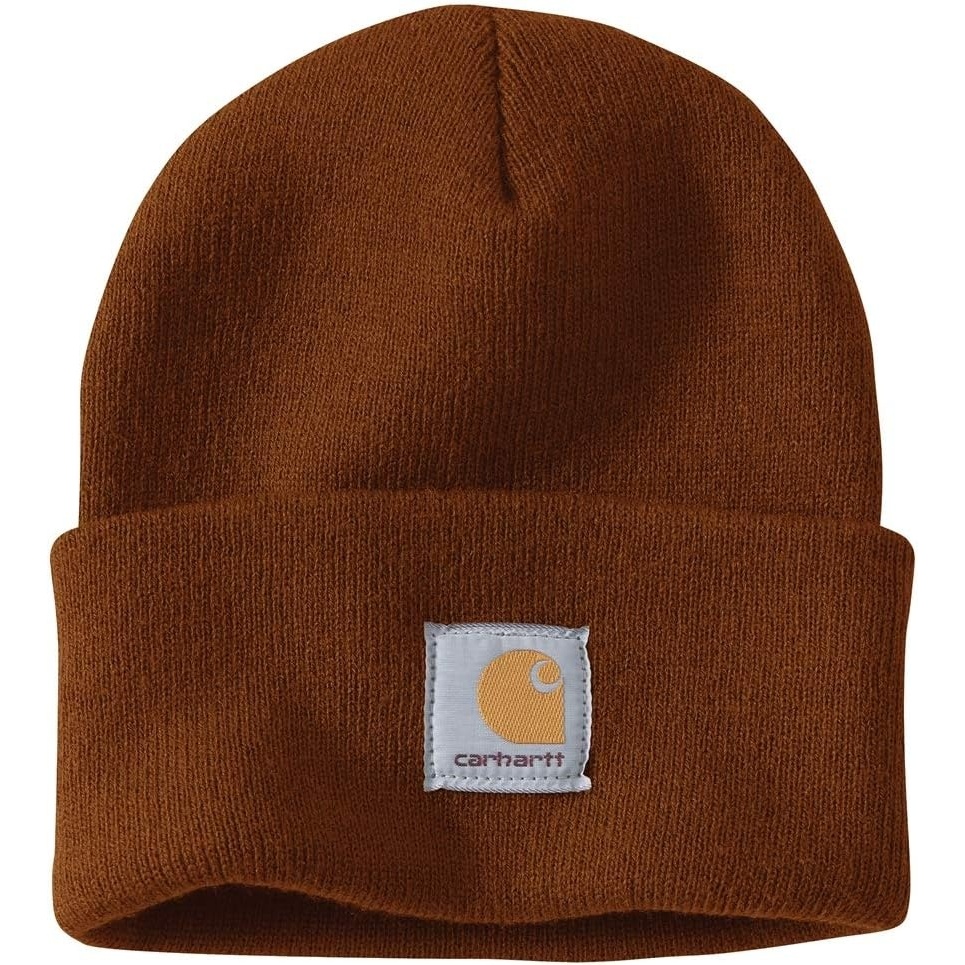 image:imageCarhartt Mens Knit Cuffed Beanie CloseoutUmber