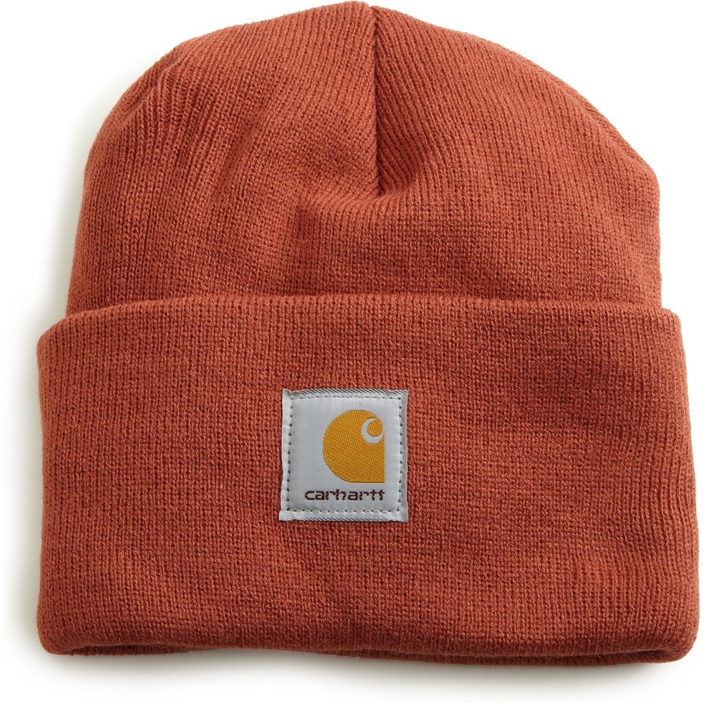 image:imageCarhartt Mens Knit Cuffed Beanie CloseoutVintage Rose