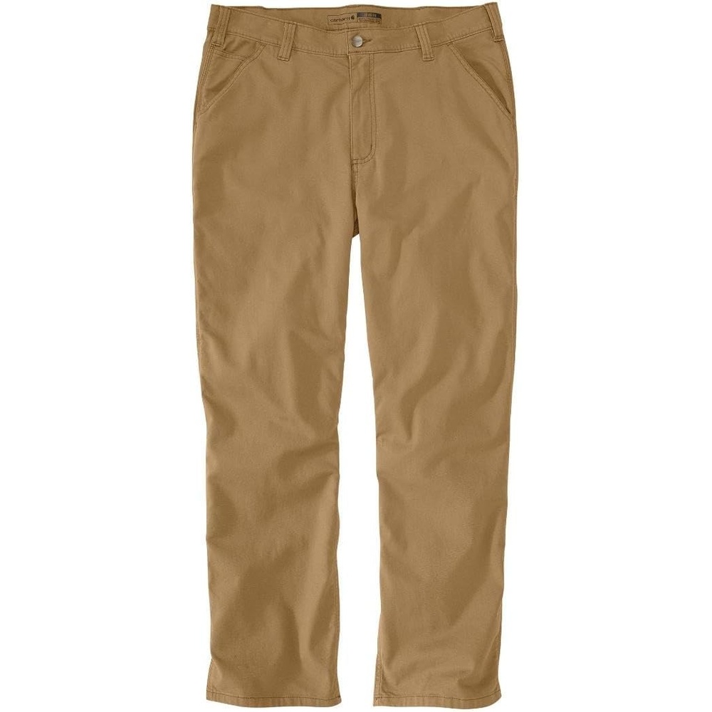 image:imageCarhartt Mens Loose Straight Rigby DungareeHickory