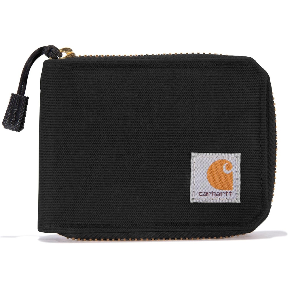 image:imageCarhartt Mens Nylon Duck Zipper Wallet BlackBlack