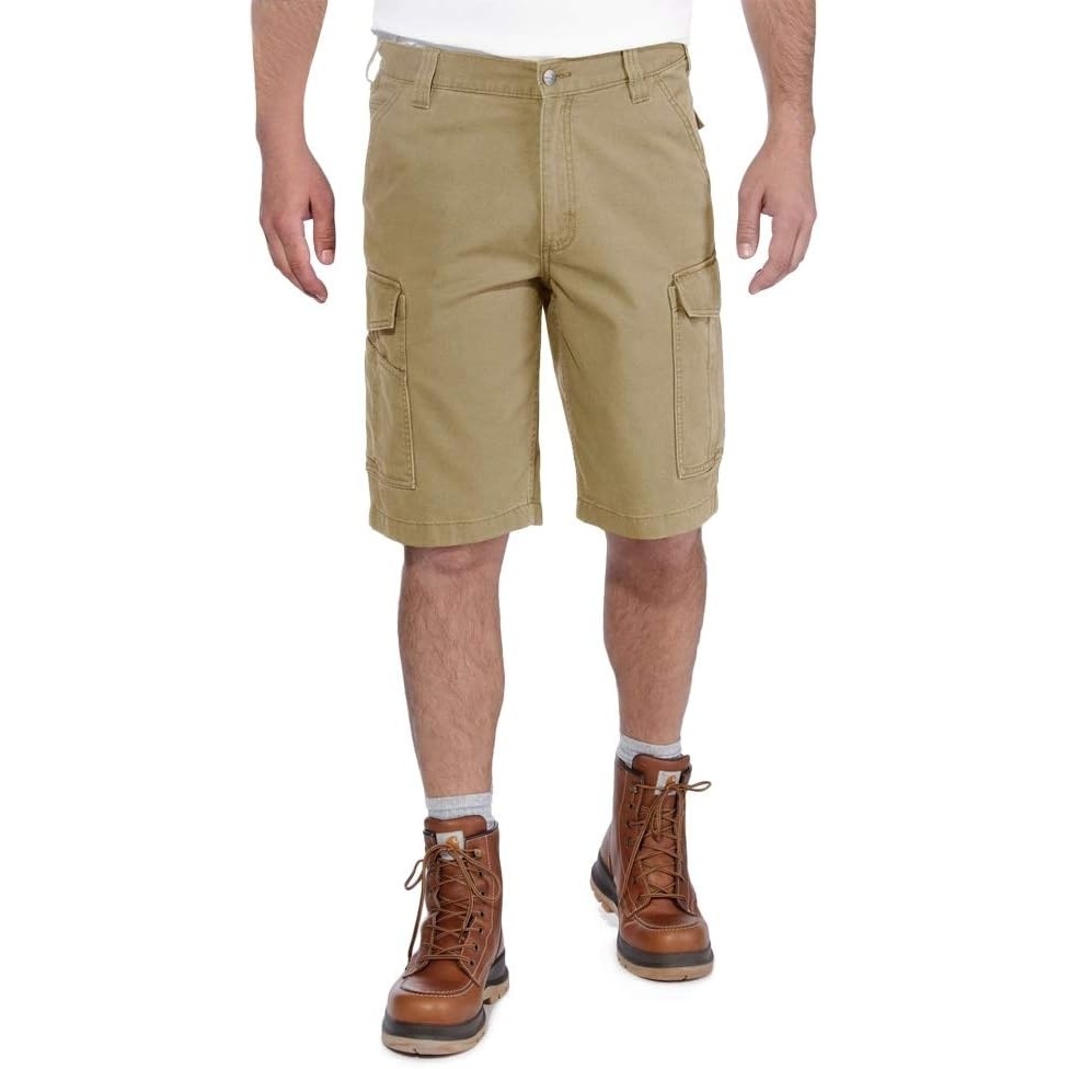 image:imageCarhartt Mens Relaxed Rigby Cargo ShortDark Khaki