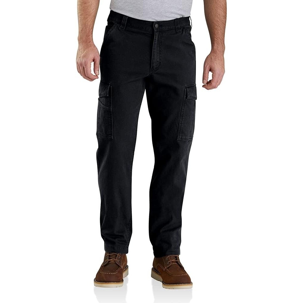 image:imageCarhartt Mens Relaxed Straight Rigby Cargo PantBlack