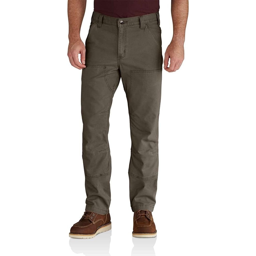 image:imageCarhartt Mens Relaxed Straight Rigby Doublefront DungareeTarmac
