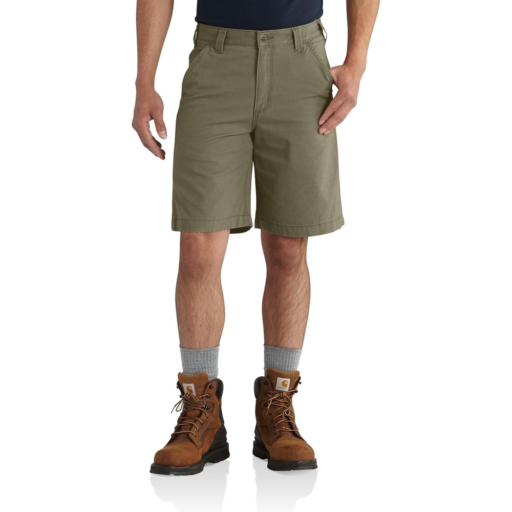 image:imageCarhartt Mens Rugged Flex Rigby ShortBurnt Olive