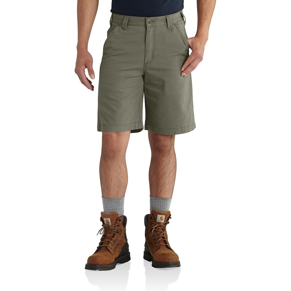 image:imageCarhartt Mens Rugged Flex Rigby ShortDusty Olive