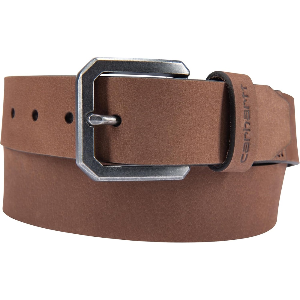 image:imageCarhartt Mens Saddle Leather BeltSaddle Leather Brown