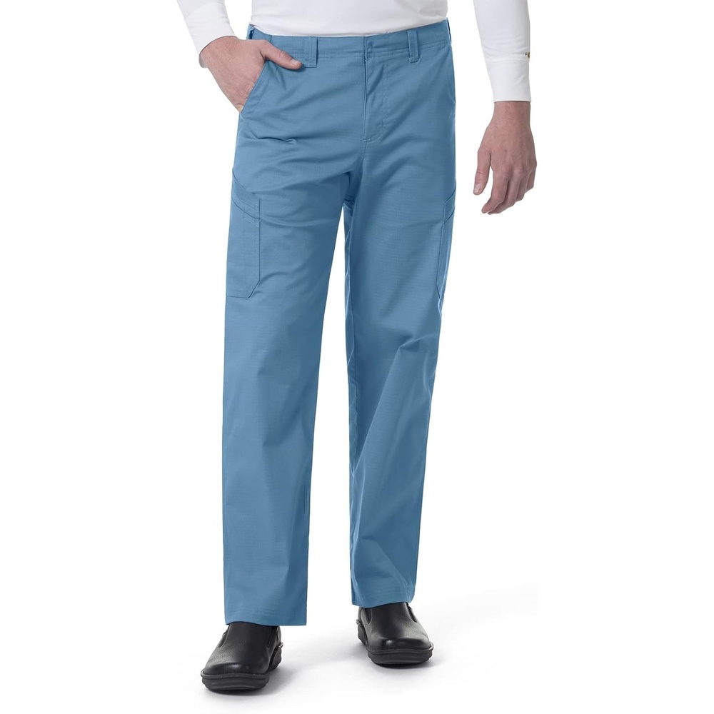 image:imageCarhartt Rugged Flex Ripstop Mens Straight Leg Cargo Scrub PantAzure Blue