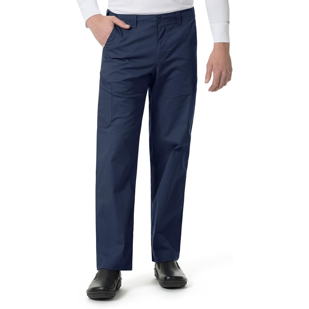image:imageCarhartt Rugged Flex Ripstop Mens Straight Leg Cargo Scrub PantNavy