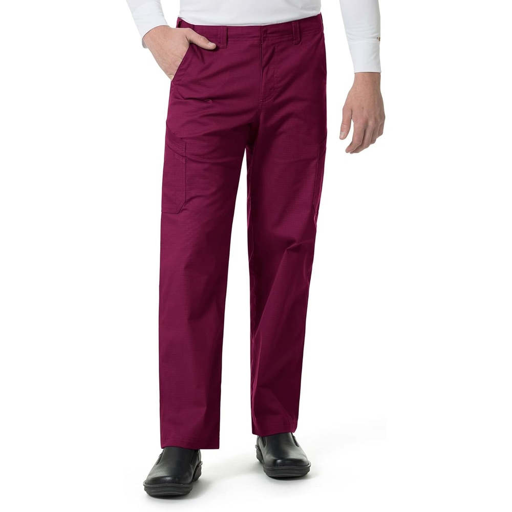 image:imageCarhartt Rugged Flex Ripstop Mens Straight Leg Cargo Scrub PantWine